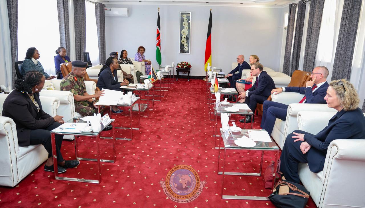 CS DEFENCE HOSTS MINISTER OF FOREIGN AFFAIRS, GERMANY AT HPSS