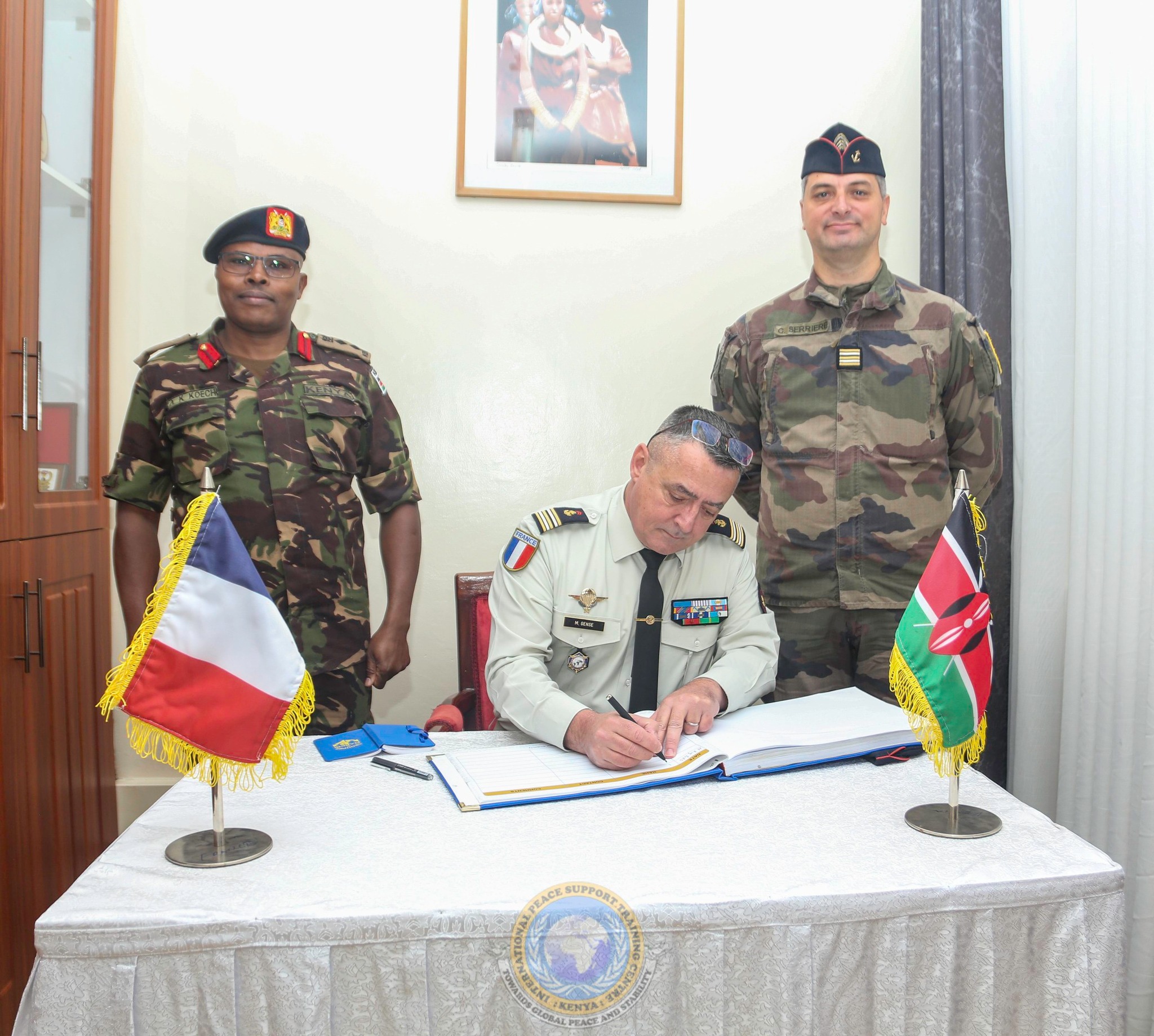 VISIT BY THE DEFENCE ATTACHÉ OF FRANCE TO KENYA AND SOMALIA
