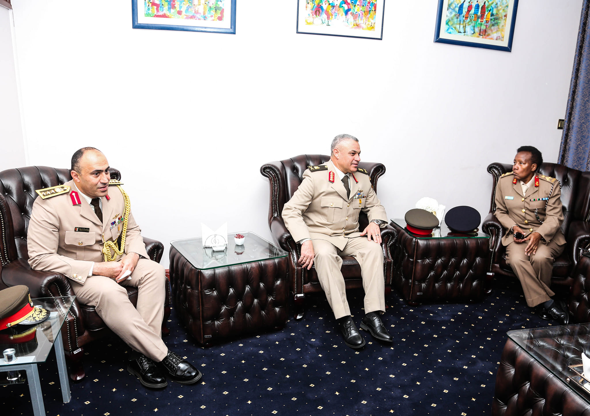 EDUCATIONAL VISIT TO IPSTC BY EGYPT MILITARY ACADEMY FOR GRADUATE AND STRATEGIC STUDIES
