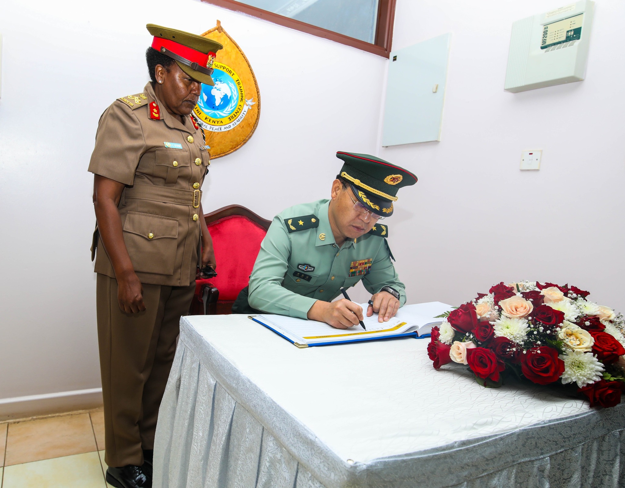 VISIT BY THE NATIONAL DEFENCE UNIVERSITY CHINESE PEOPLE LIBERATION ARMY DELEGATION