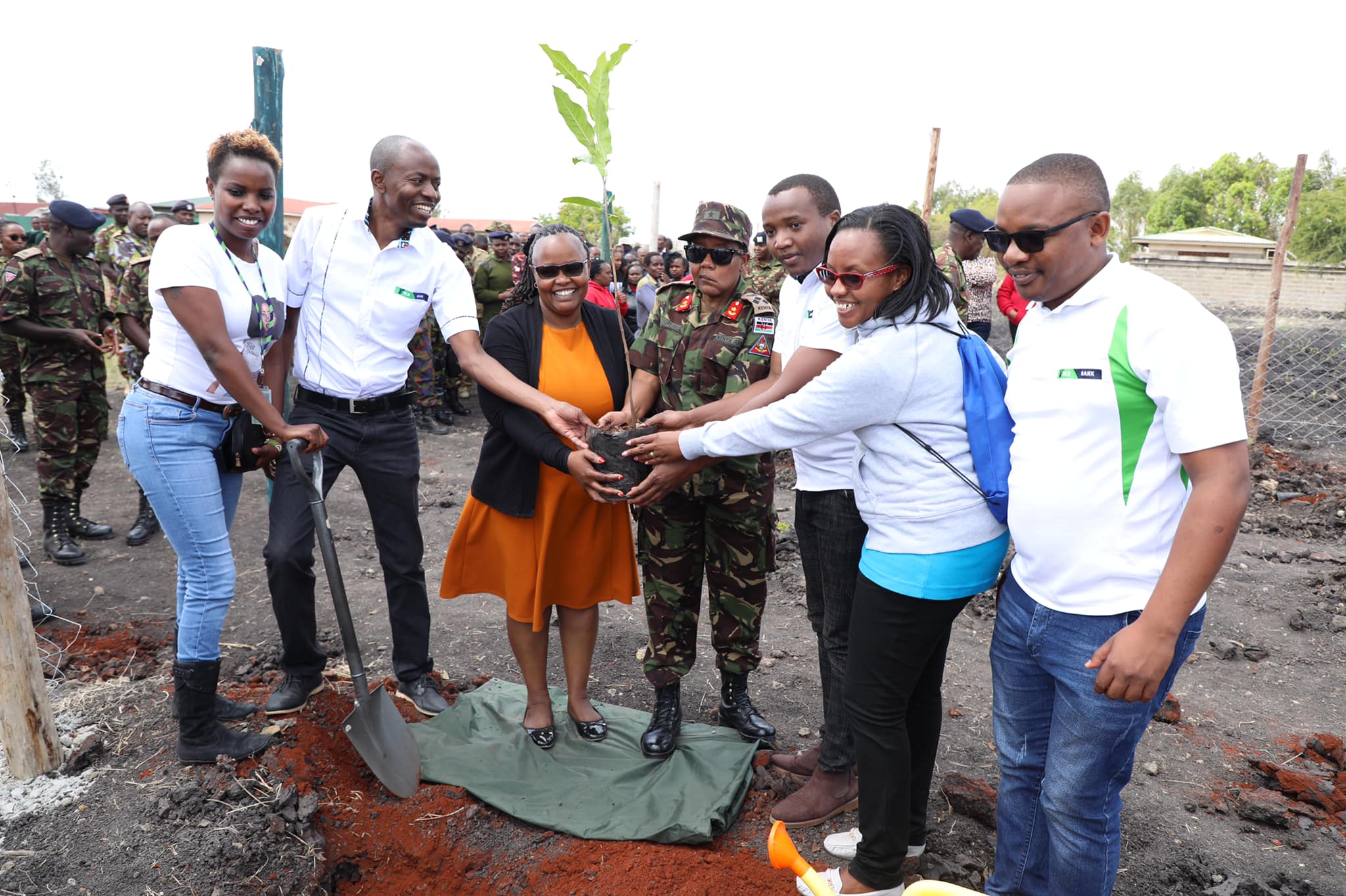 TREE PLANTING EXERCISE IN PARTNERSHIP WITH KENYA COMMERCIAL BANK