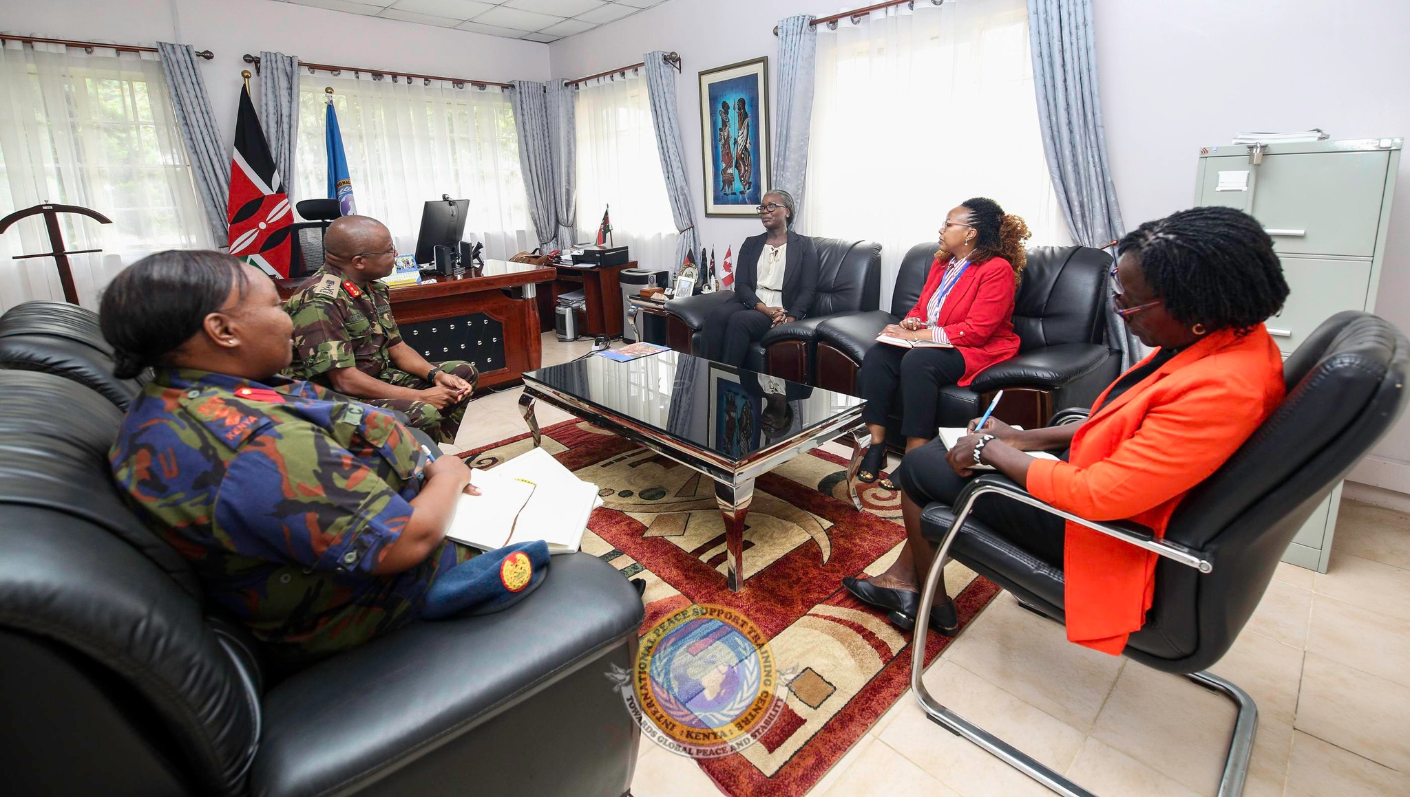 UN WOMEN COUNTRY REPRESENTATIVE, KENYA VISITS IPSTC